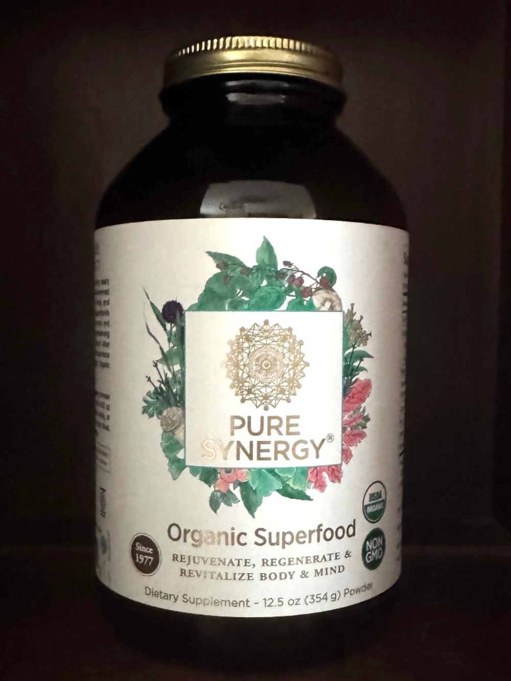 Pure Synergy Organic Superfood Powder 12.5oz